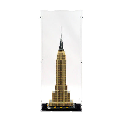 Empire State Building Display Case for LEGO 21046