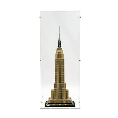 Empire State Building Display Case for LEGO 21046