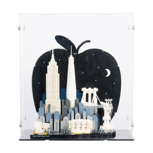 New York City Big Apple Display Case for LEGO 21066
