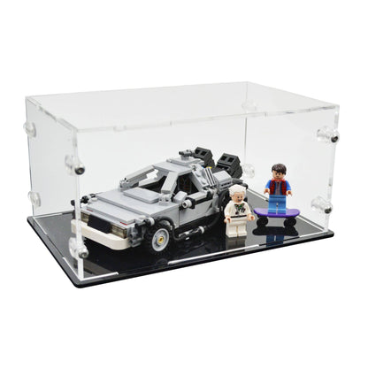 DeLorean Time Machine Display Case for LEGO 21103