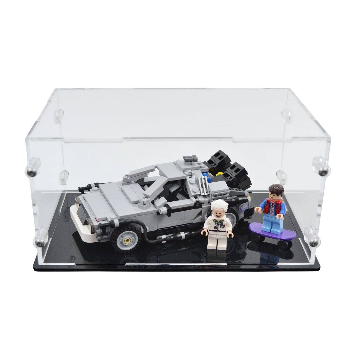 DeLorean Time Machine Display Case for LEGO 21103