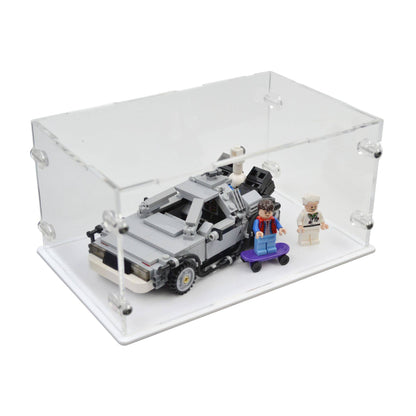 DeLorean Time Machine Display Case for LEGO 21103