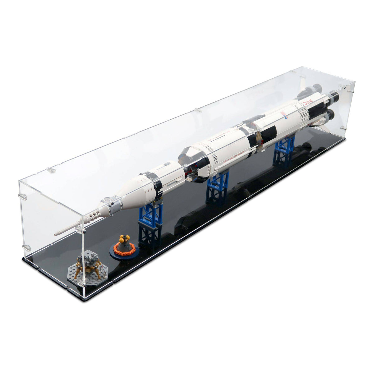NASA Saturn V Display Case (Horizontal) for LEGO 21309/92176