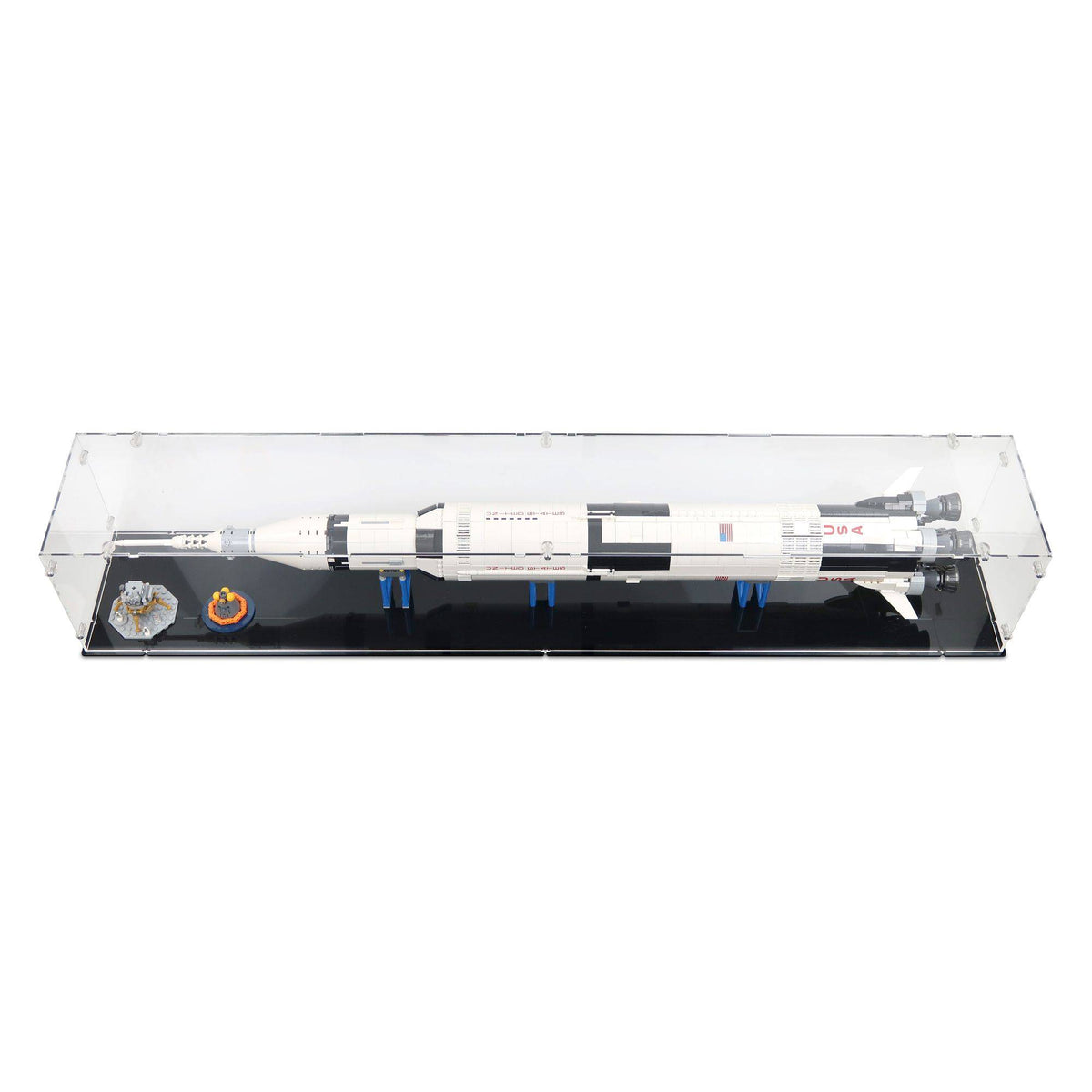 NASA Saturn V Display Case (Horizontal) for LEGO 21309/92176