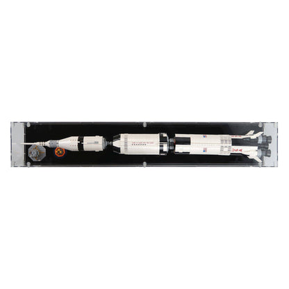 NASA Saturn V Display Case (Horizontal) for LEGO 21309/92176