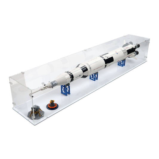 NASA Saturn V Display Case (Horizontal) for LEGO 21309/92176