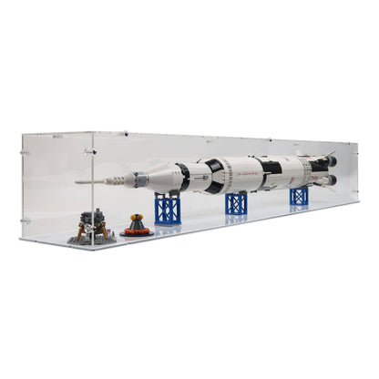 NASA Saturn V Display Case (Horizontal) for LEGO 21309/92176