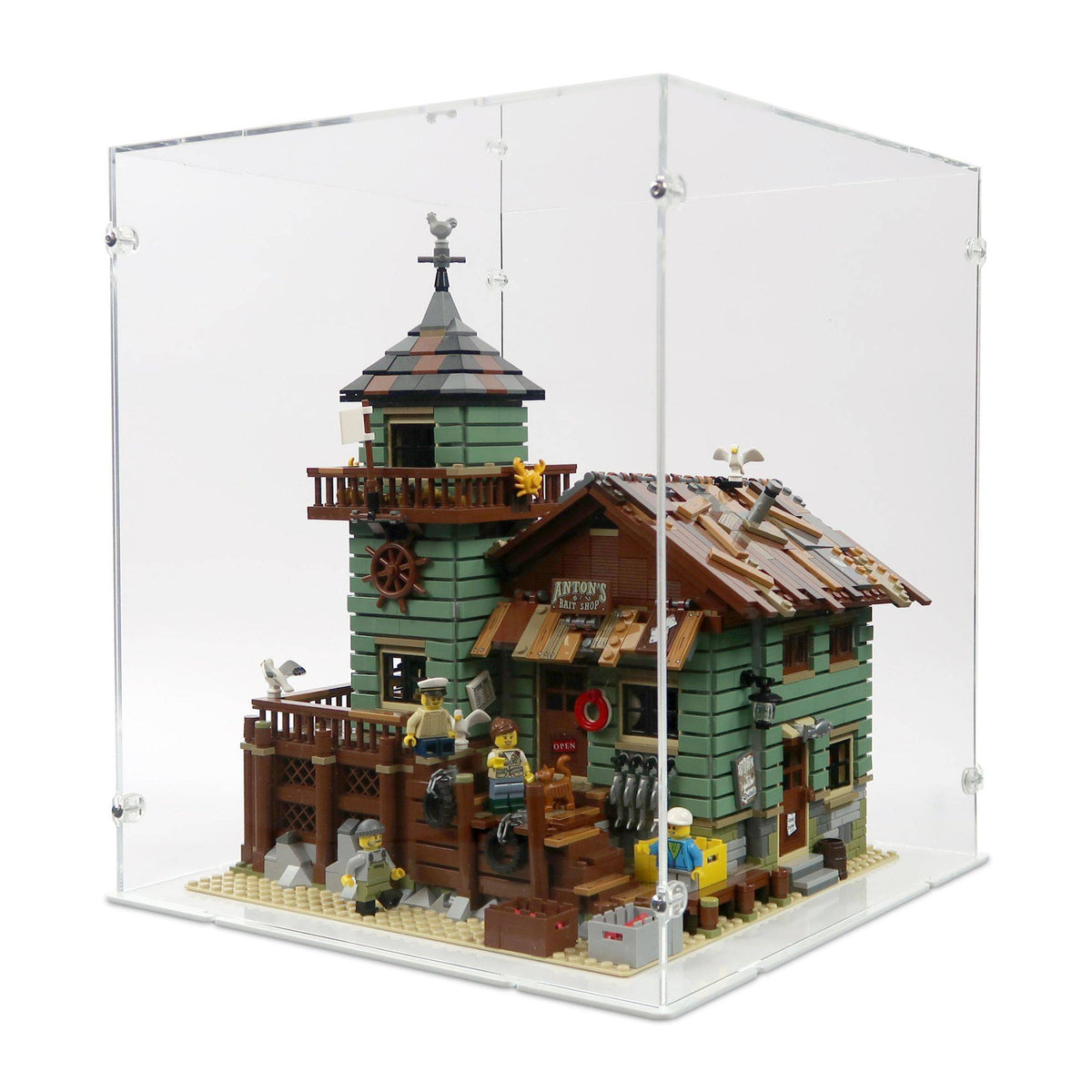 Old Fishing Store Display Case for LEGO 21310