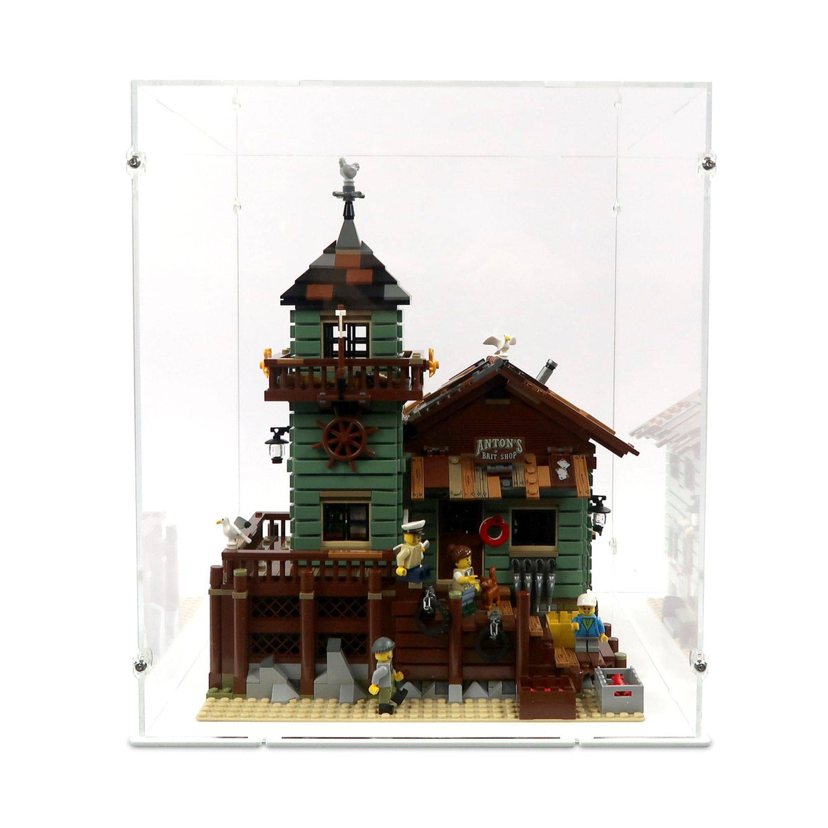 Old Fishing Store Display Case for LEGO 21310
