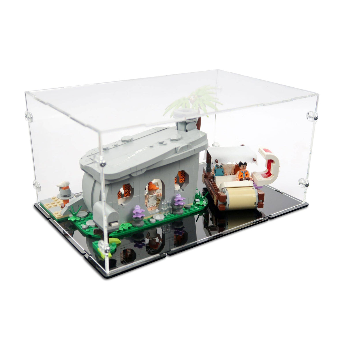 The Flintstones Display Case (Small) for LEGO 21316