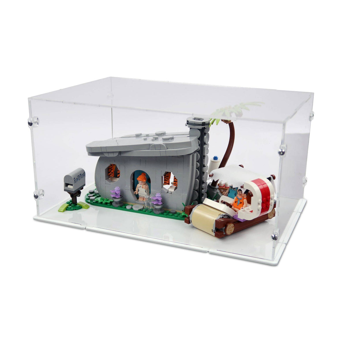 The Flintstones Display Case (Small) for LEGO 21316