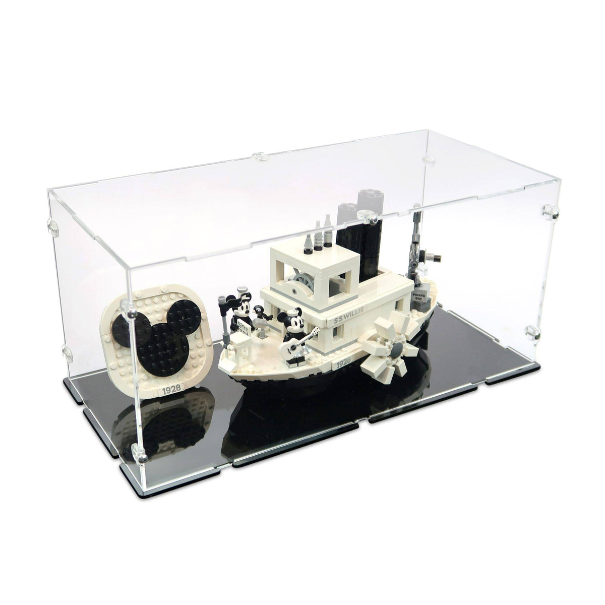 Steamboat Willie Display Case for LEGO 21317