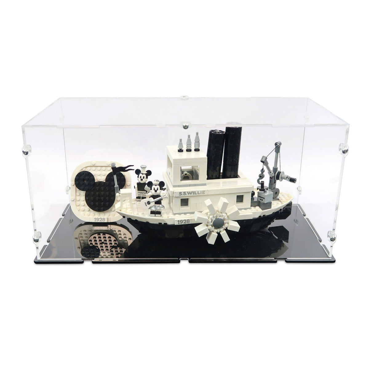 Steamboat Willie Display Case for LEGO 21317