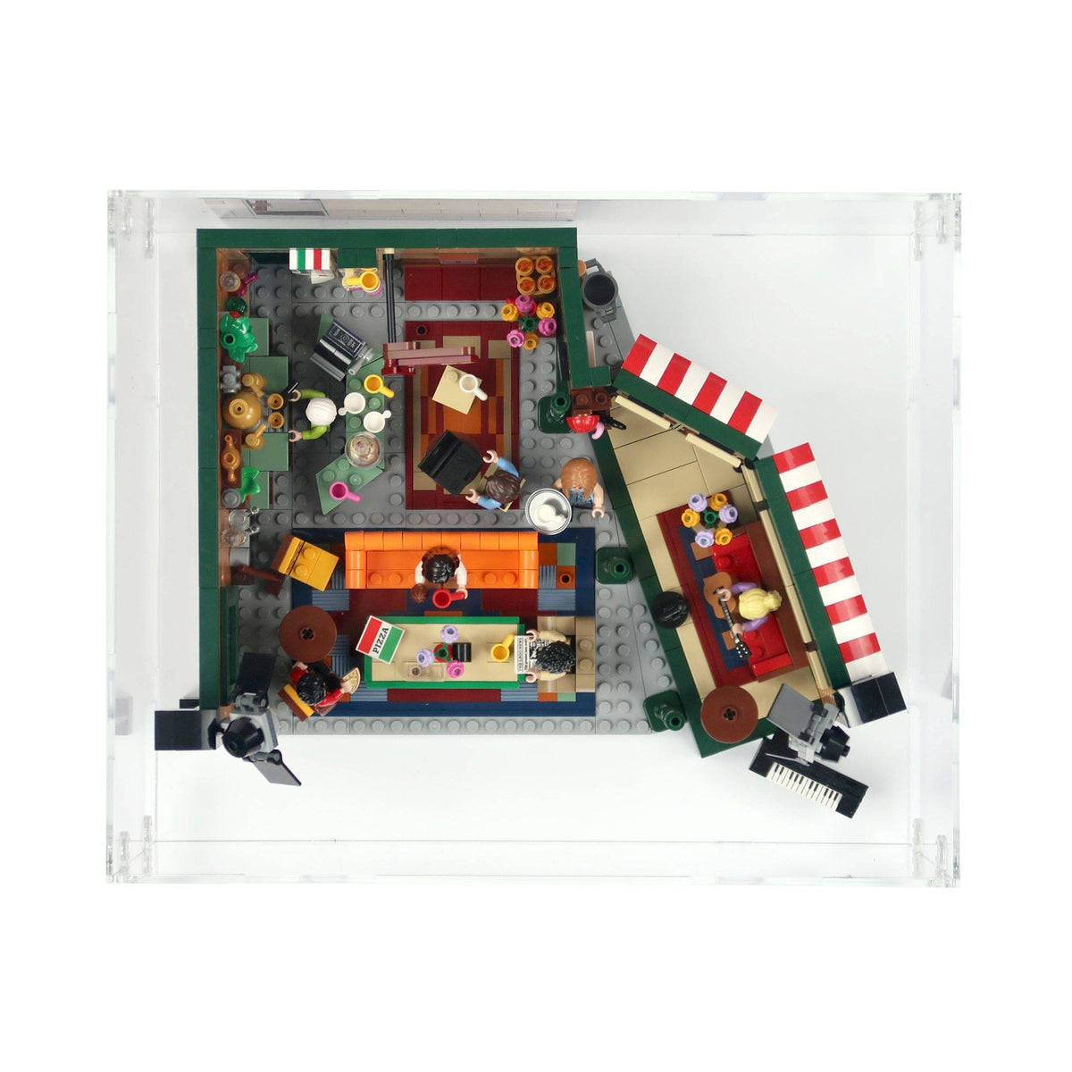 Friends Central Perk TV Show Display Case for LEGO 21319