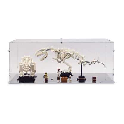 Dinosaur Fossils Display Case for LEGO 21320