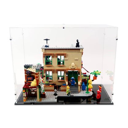 123 Sesame Street Compact Display Case for LEGO 21324
