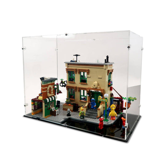 123 Sesame Street Compact Display Case for LEGO 21324