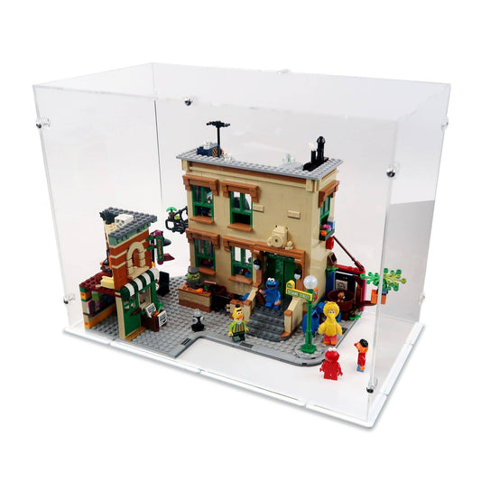 123 Sesame Street Compact Display Case for LEGO 21324