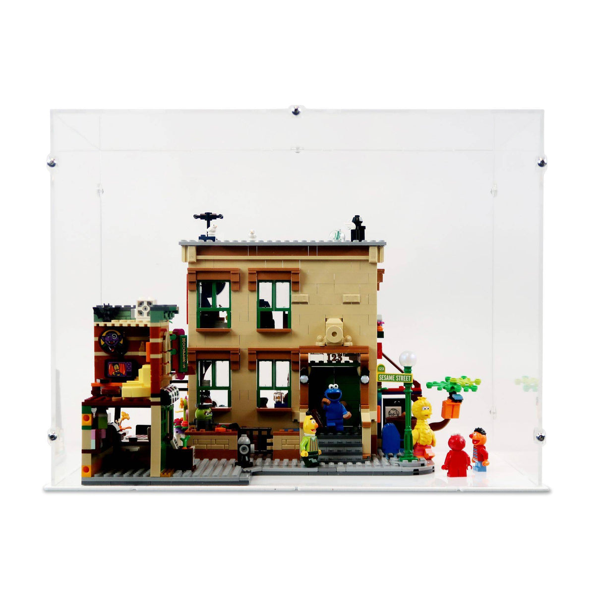 123 Sesame Street Compact Display Case for LEGO 21324