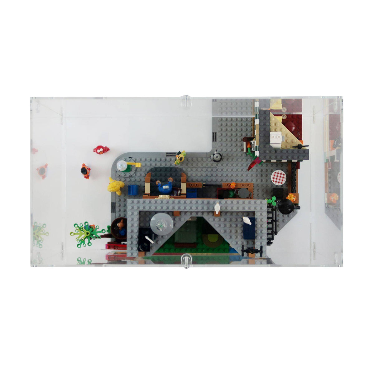123 Sesame Street Compact Display Case for LEGO 21324