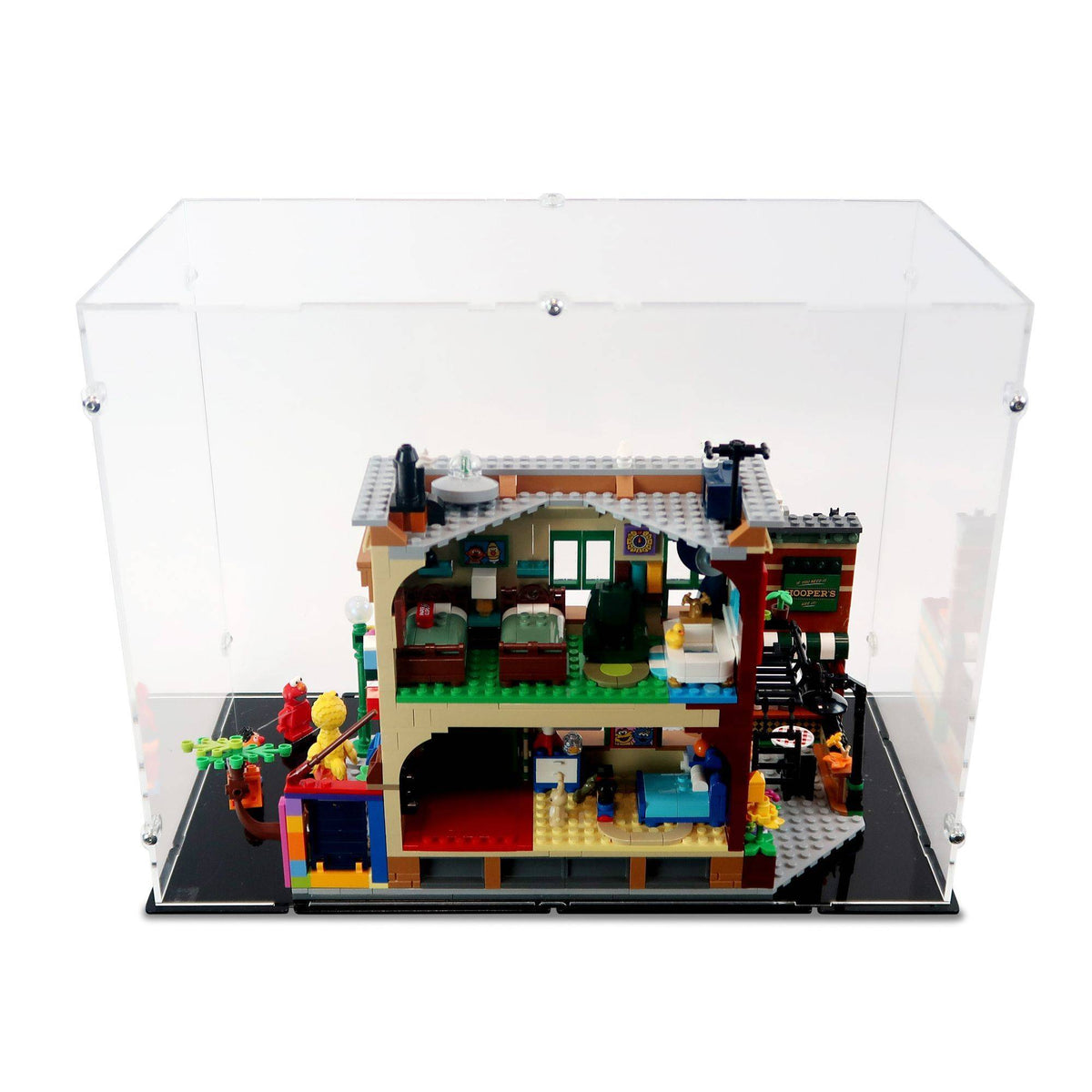 123 Sesame Street Compact Display Case for LEGO 21324