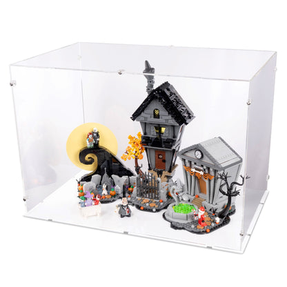 Tim Burton's The Nightmare Before Christmas Display Case for LEGO 21351