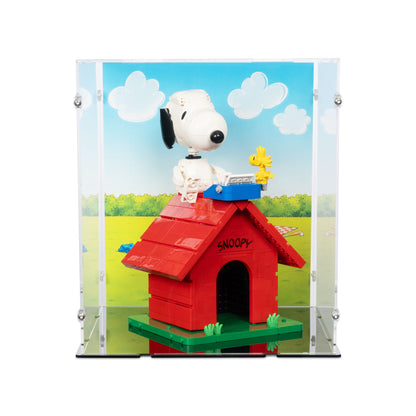 Peanuts: Snoopy's Doghouse Display Case for LEGO 21368