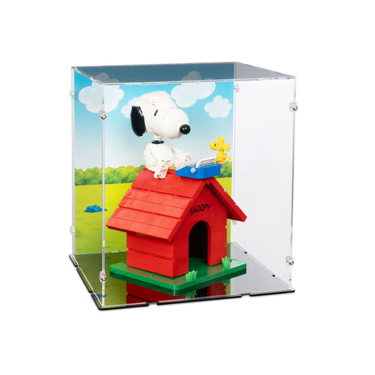 Peanuts: Snoopy's Doghouse Display Case for LEGO 21368