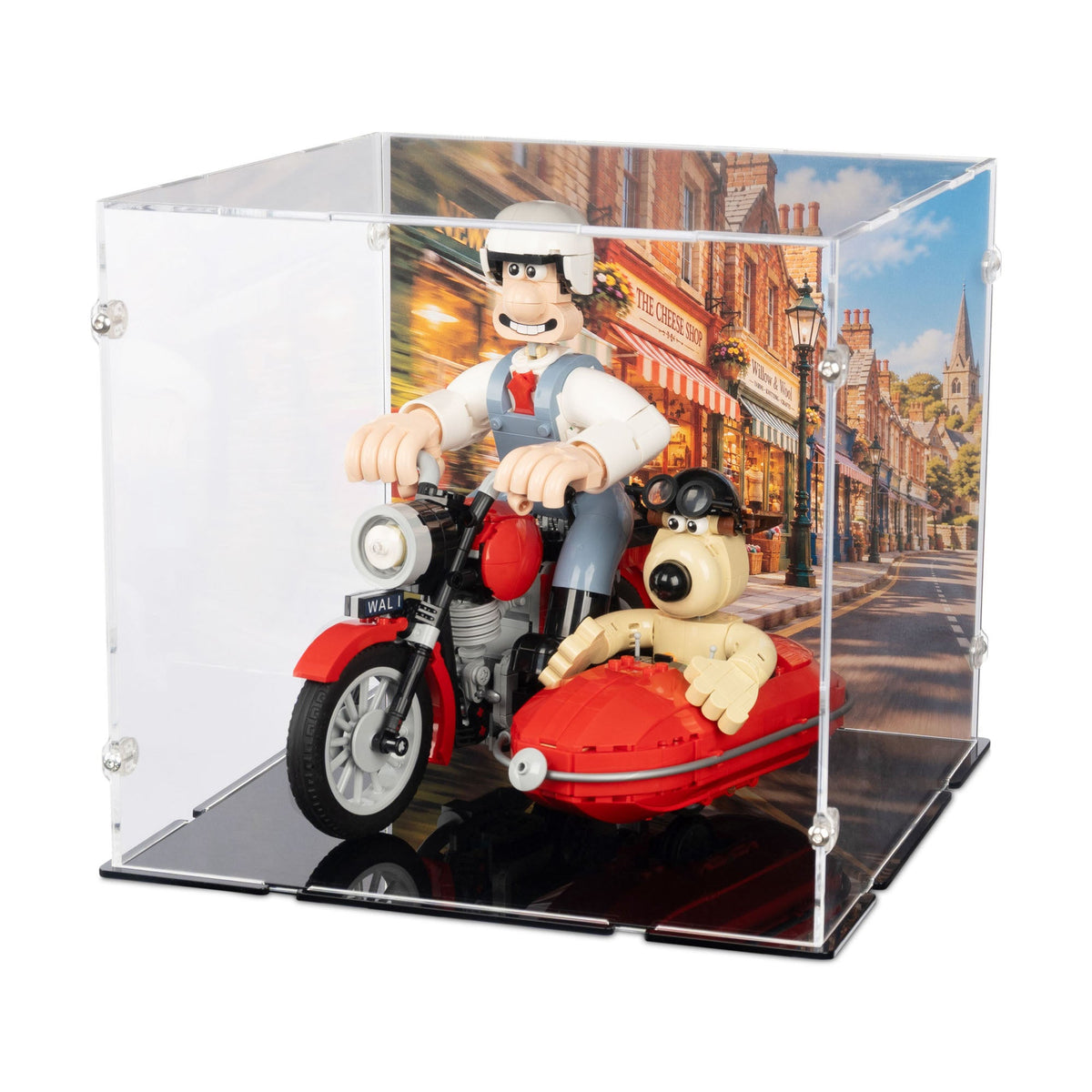 Wallace & Gromit Display Case for LEGO 21371