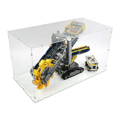 Bucket Wheel Excavator Display Case for LEGO 42055