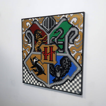Hogwarts Crests 2x2 Acrylic Cover for LEGO 31201