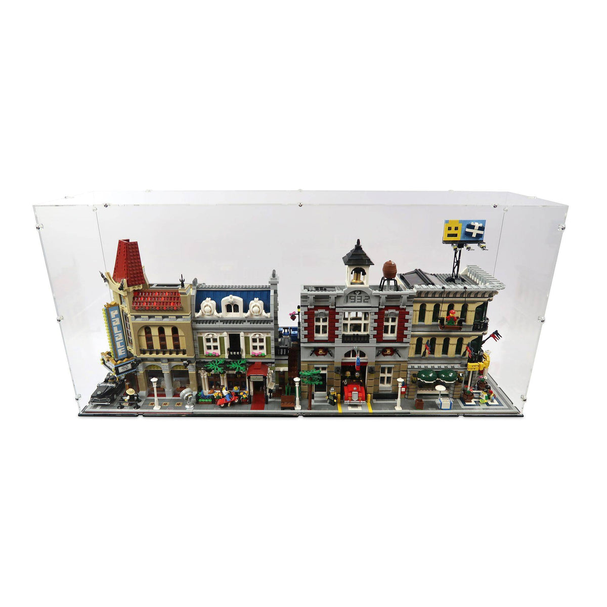 4x LEGO Modular Buildings Display Case