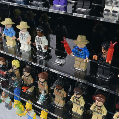 40 LEGO Minifigures Wall Display Case