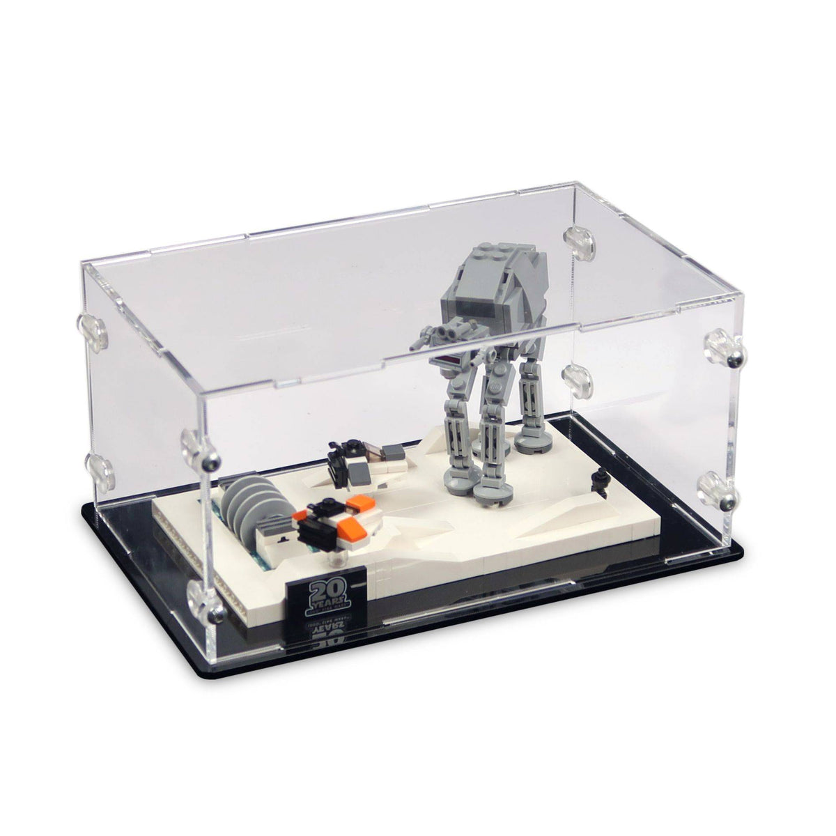 Battle of Hoth 20th Anniversary Display Case for LEGO 40333