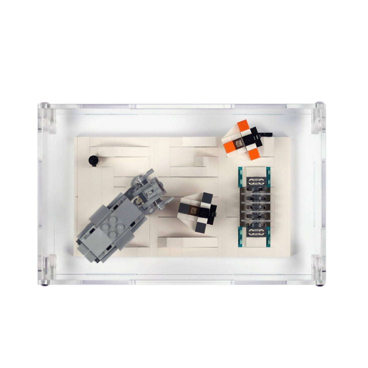 Battle of Hoth 20th Anniversary Display Case for LEGO 40333
