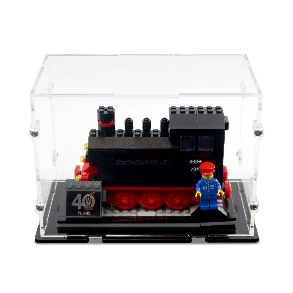 40th Anniversary Train Display Case for LEGO 40370