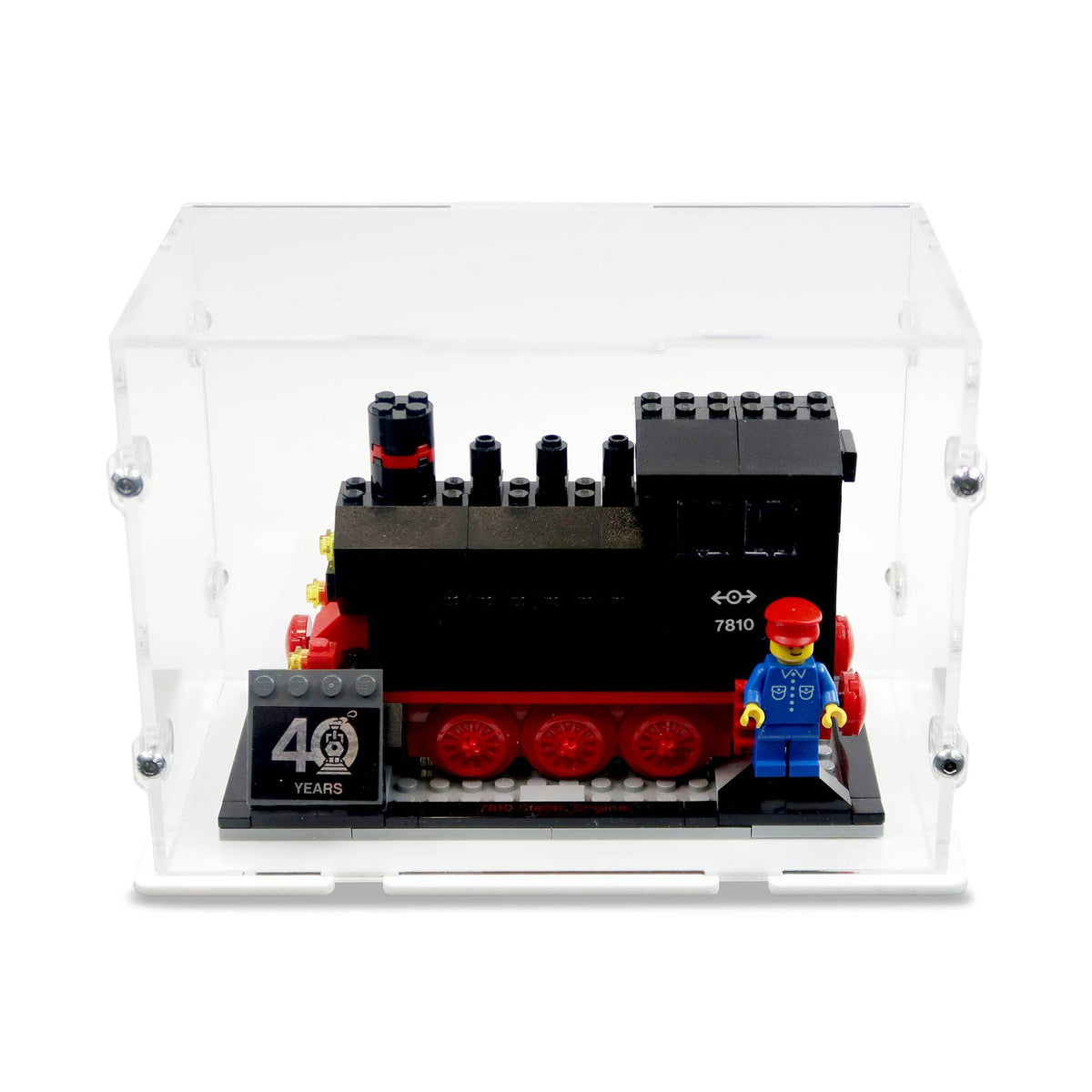 40th Anniversary Train Display Case for LEGO 40370