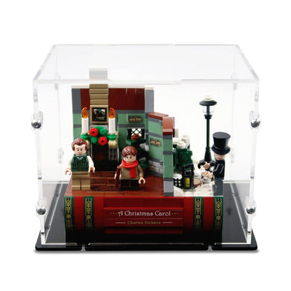 Charles Dickens A Christmas Carol Display Case for LEGO 40410