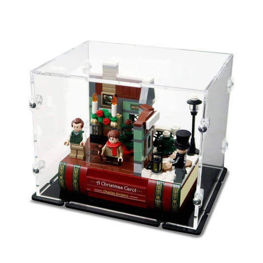 Charles Dickens A Christmas Carol Display Case for LEGO 40410