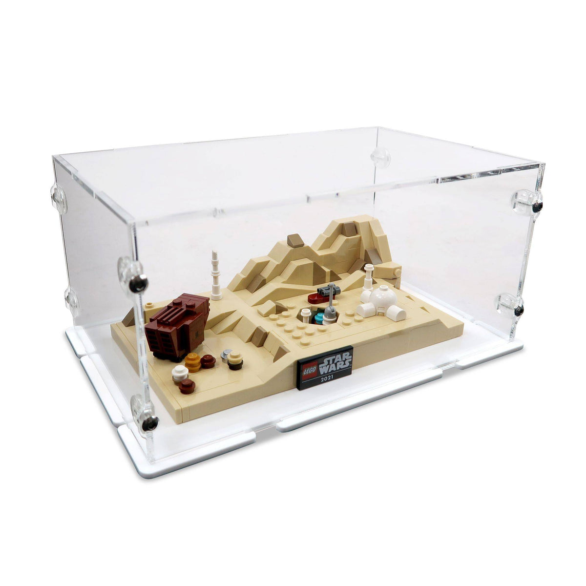 Tatooine Homestead Display Case for LEGO 40451