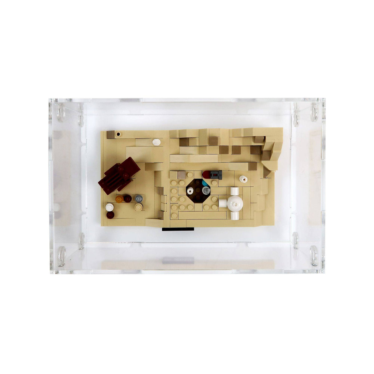 Tatooine Homestead Display Case for LEGO 40451
