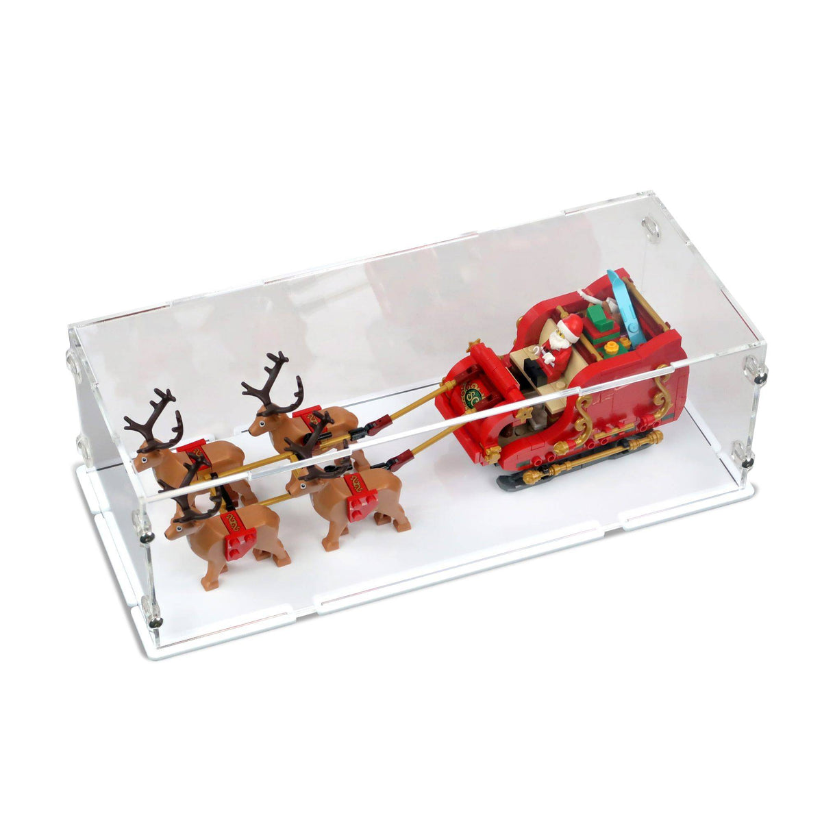 Santa's Sleigh Display Case for LEGO 40499