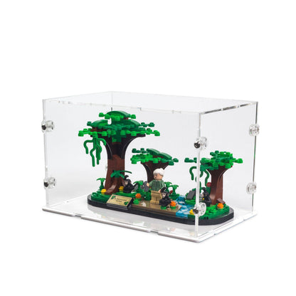 Jane Goodall Tribute Display Case for LEGO 40530