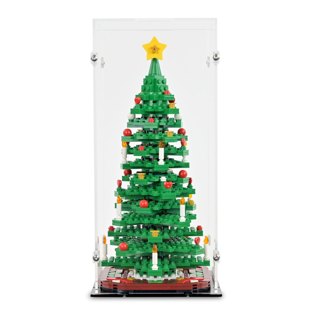 Christmas Tree Display Case for LEGO 40573