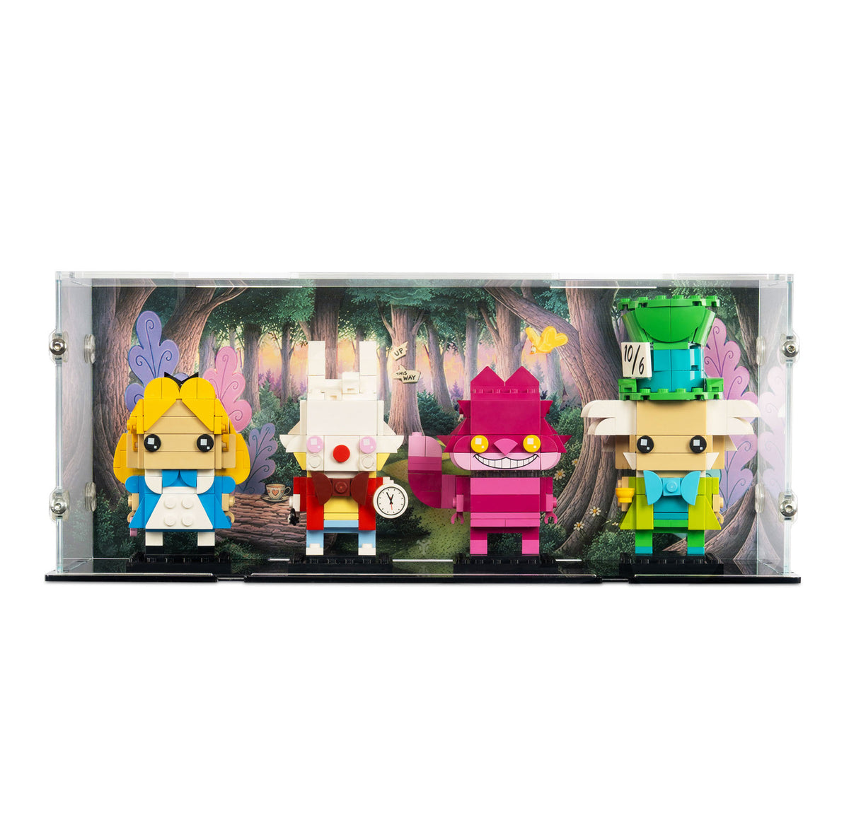 Alice in Wonderland BrickHeadz Display Case for LEGO 40925