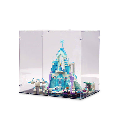 Frozen Elsa's Magical Ice Palace Display Case for LEGO 43172