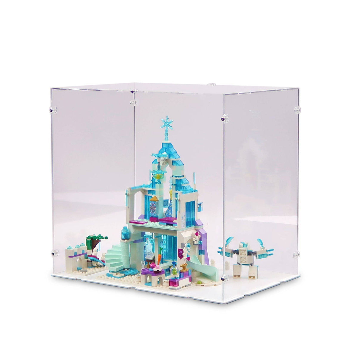 Frozen Elsa's Magical Ice Palace Display Case for LEGO 43172