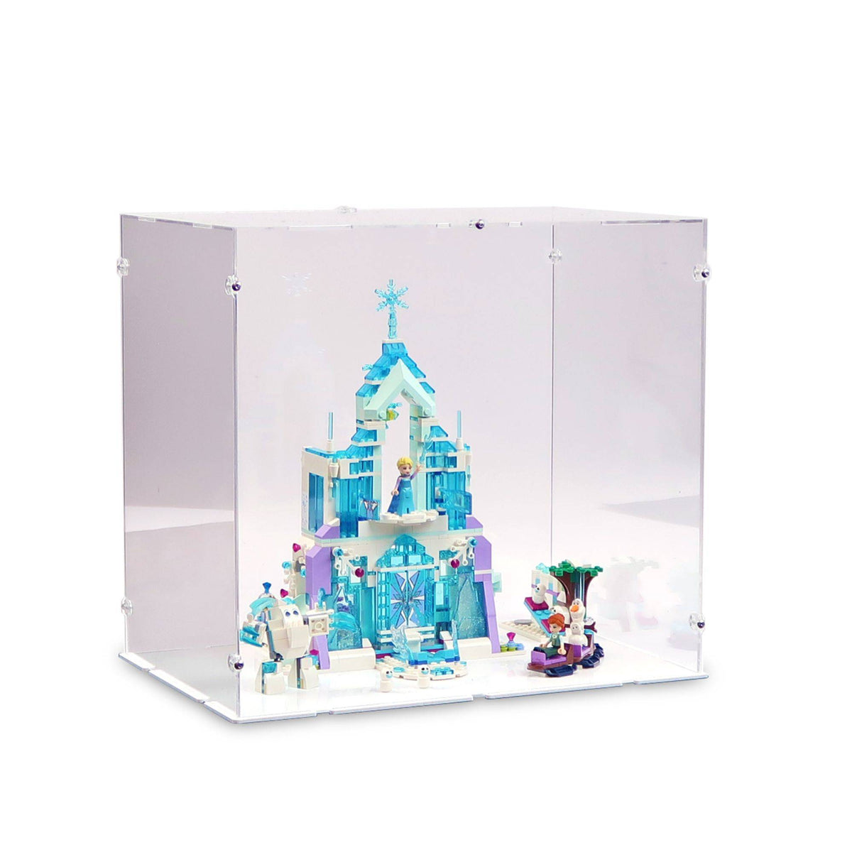 Frozen Elsa's Magical Ice Palace Display Case for LEGO 43172