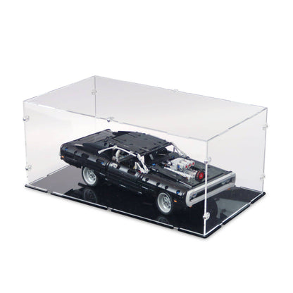 Dom's Dodge Charger Display Case for LEGO 42111