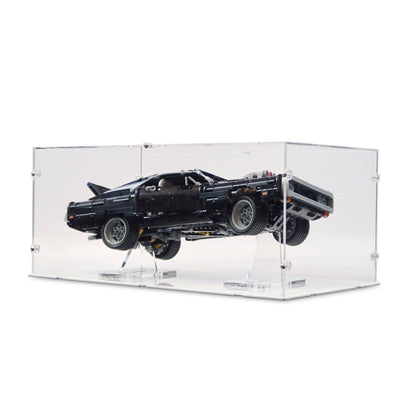 Dom's Dodge Charger Display Case for LEGO 42111